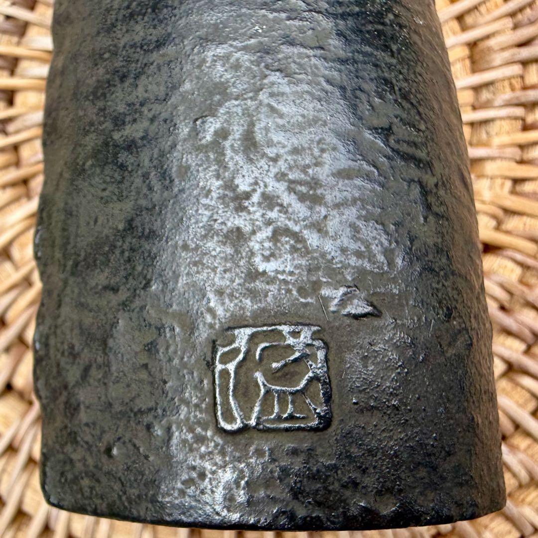 南部鉄器　味わい深いヴィンテージ　アイアンベル　スズキモリヒサ　ライオンズクラブ