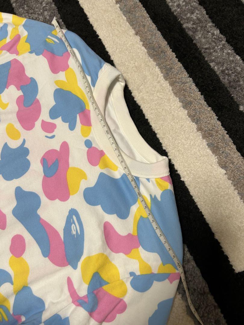 A BATHING APE カモフラージュ柄長袖Tシャツ　リバーシブル　美品