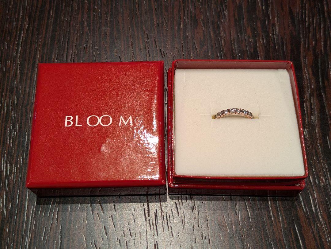 BLOOM ストーン付きシルバーリング