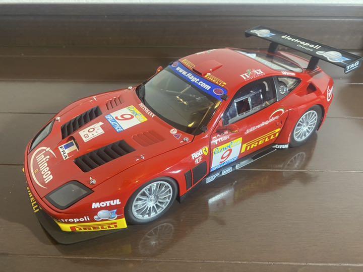 KYOSHO京商1/18Ferrari 575 Team JMB Estoril 1:18 Kyosho Ferrari 575 GTC Team J.M.B. Estoril 2003 08393B