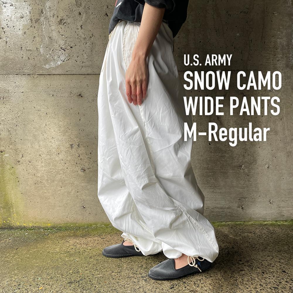 【GINGER掲載商品】 アメリカ軍 スノーカモパンツ デッドストック Regular Medium - ワークパンツ/カーゴパンツ
