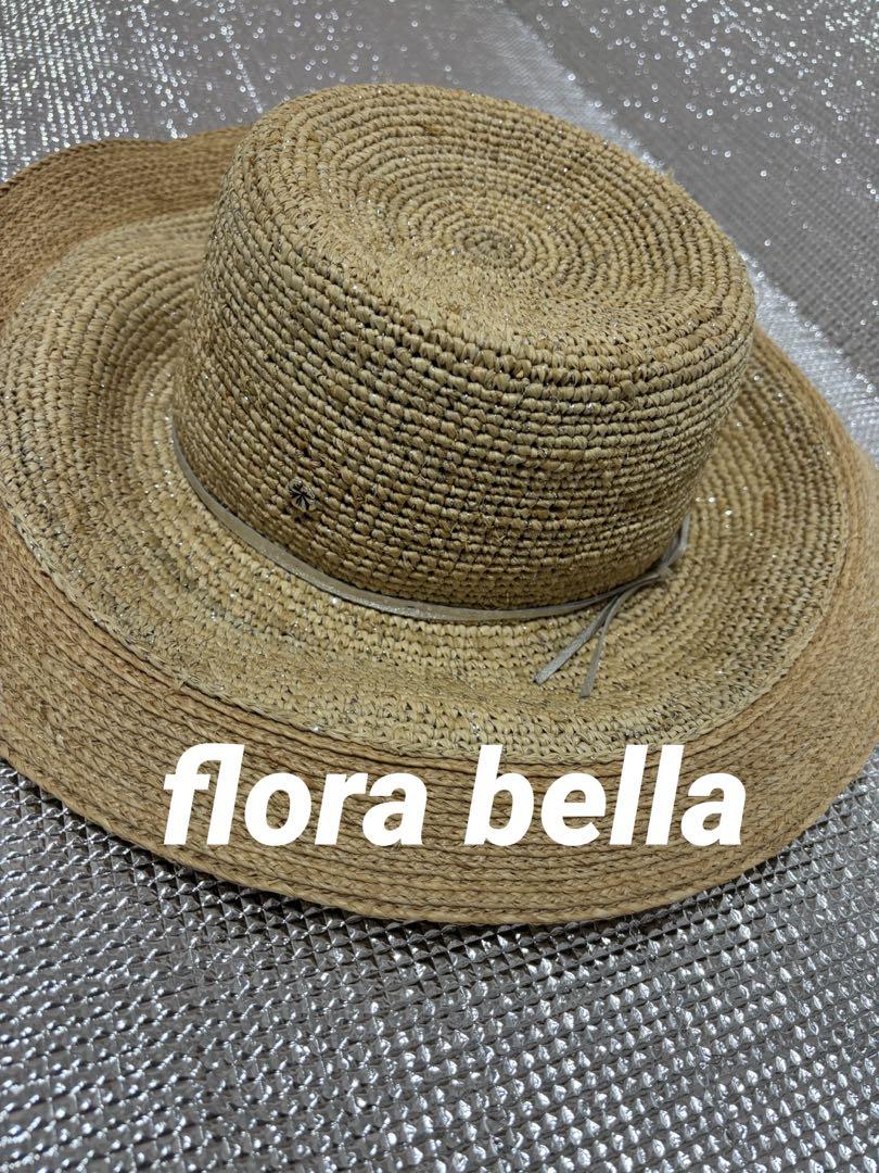 florabella 帽子　ハット　ラフィアハット