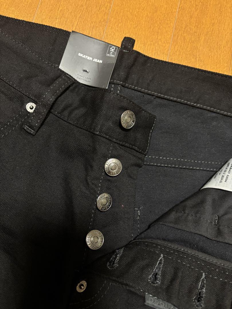 新品 最新モデル 24SS】DSQUARED2 Skater スケーター 黒