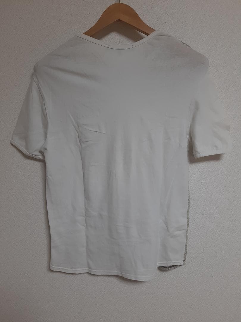 ヴェロニクブランキーノ プリントTシャツ size46 ヴェロニクブランキーノ 38 絹混 レーヨン トップス くすみ