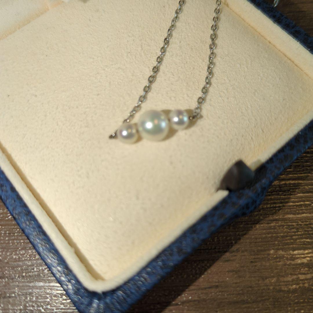 MIKIMOTO ミキモト ネックレス シルバー