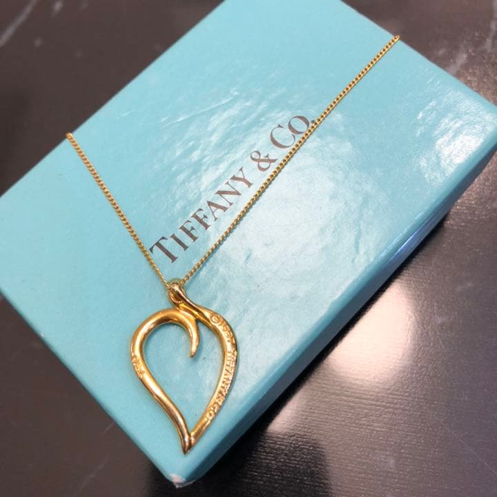 Sale 公式 Tiffany ティファニー ネックレス リーフハート 18k イエローゴールド 春バーゲン Alamservice Kz