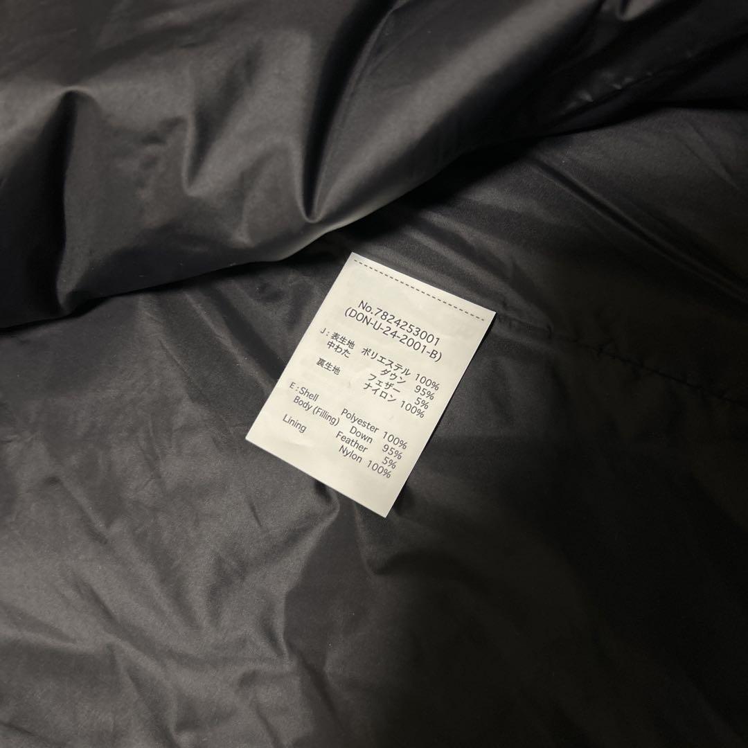 美品　Schott x TAION ショット インナーダウンベスト　M 黒