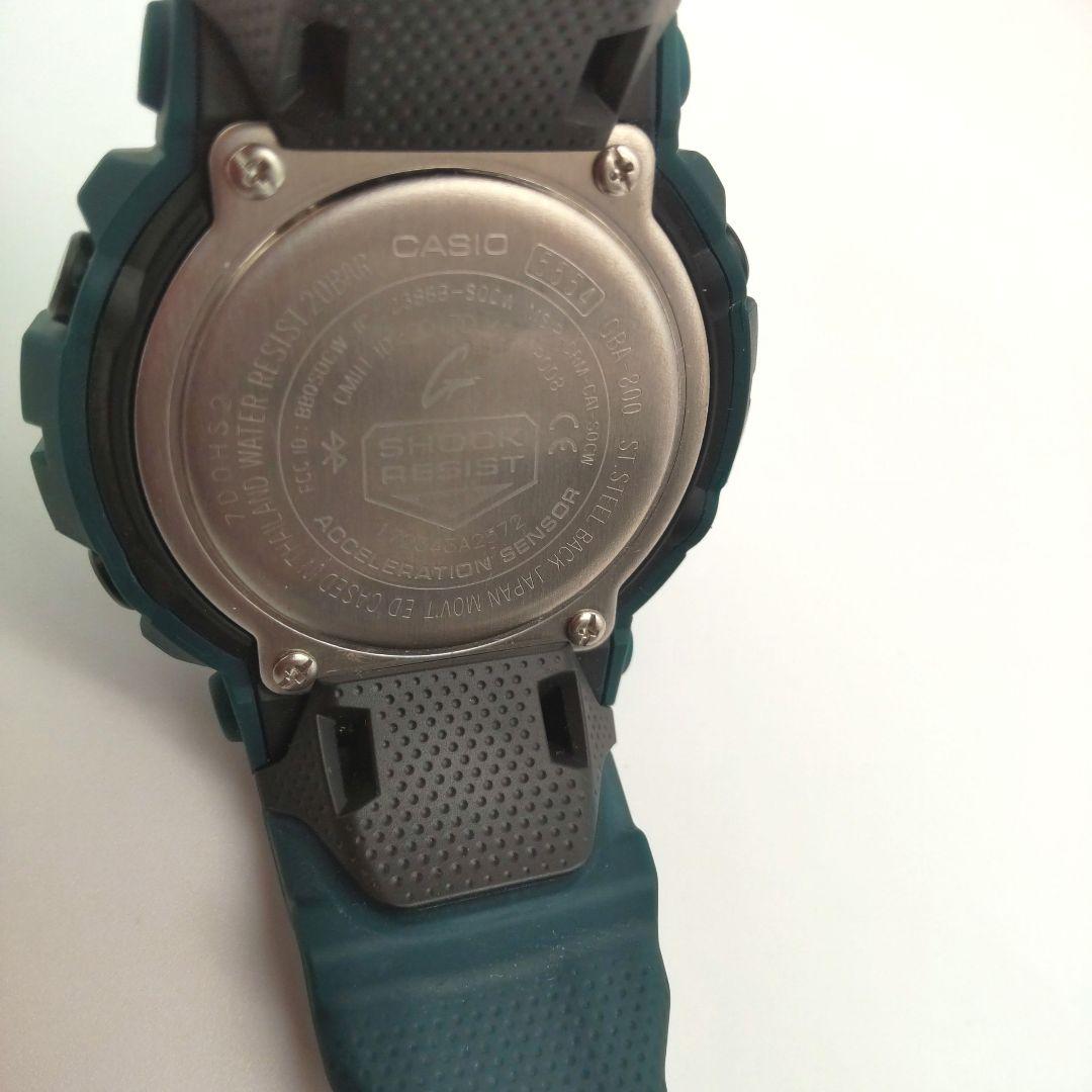 【美品】G-SHOCK GAA-800 ティールカラー Bluetooth搭載