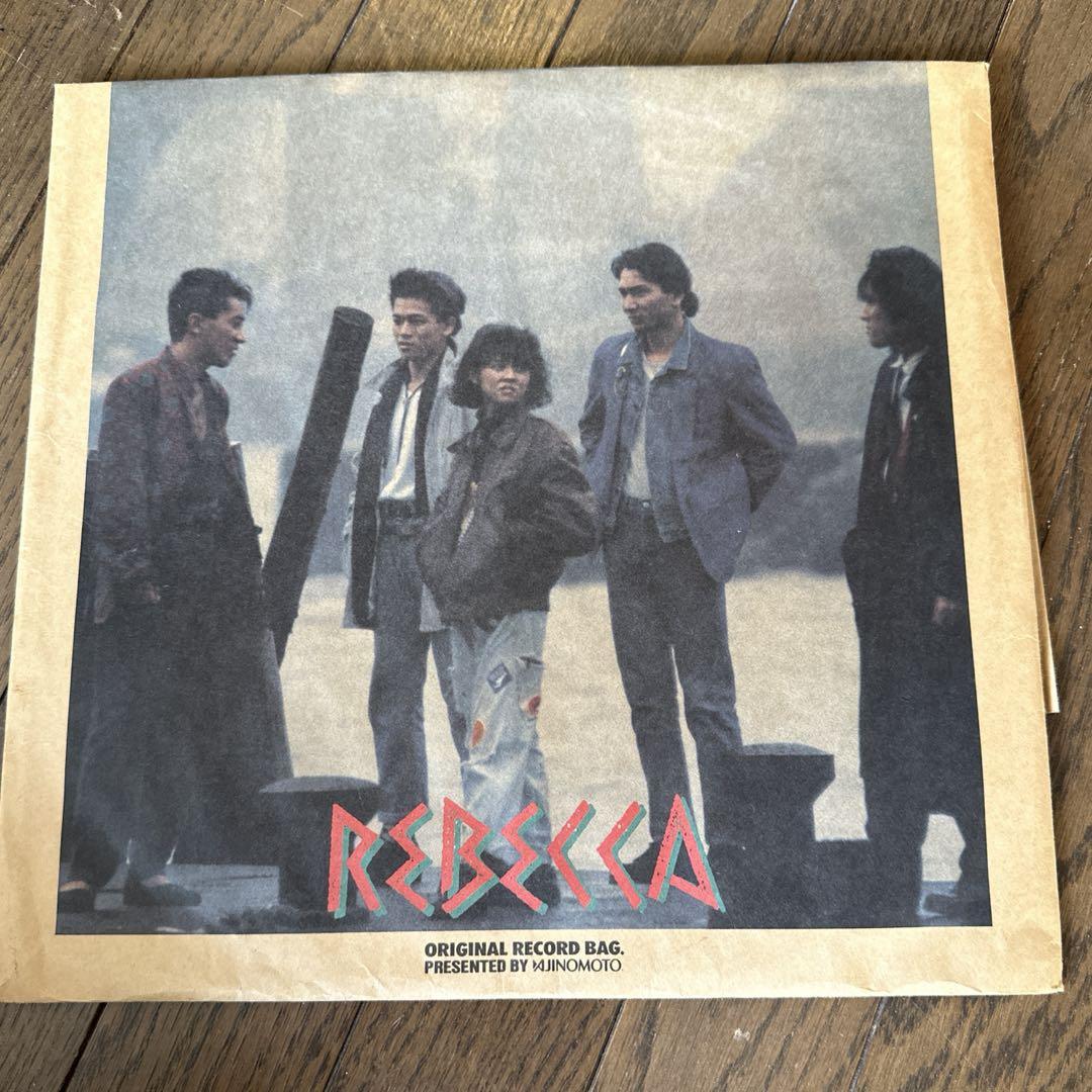 REBECCA レコード　レベッカ　LP盤　５枚　オマケ:ハガキ大直筆サイン