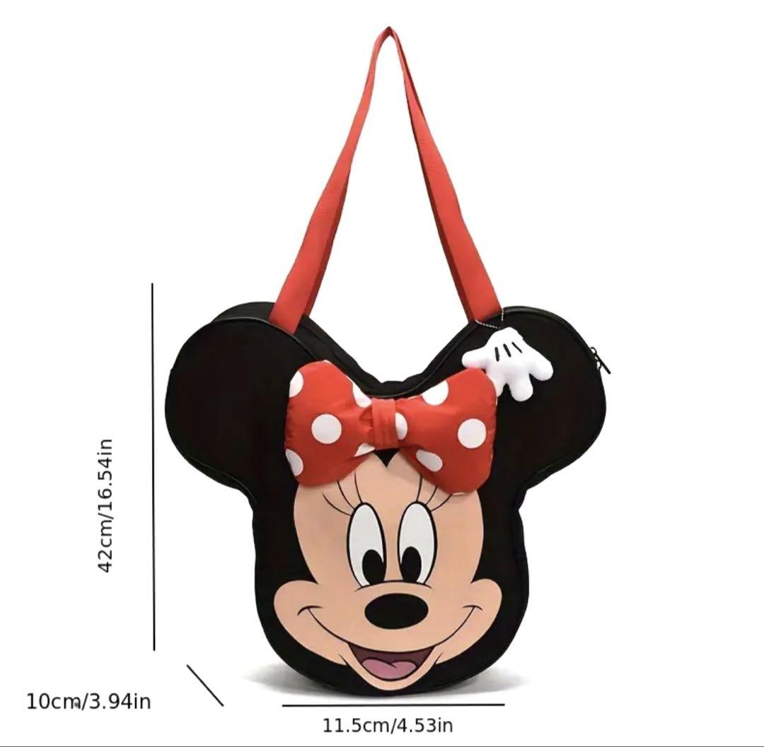 ☆ディズニー ミニーマウス ビッグフェイストートバッグ