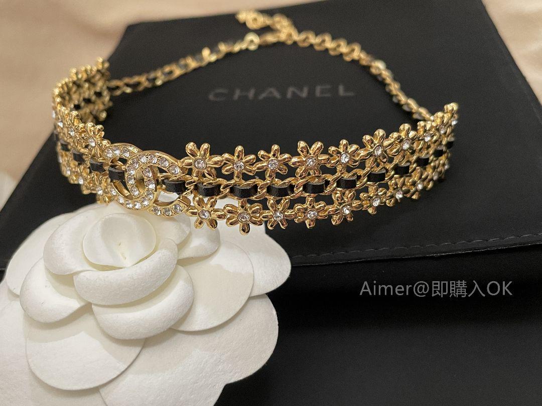 【首元を華やかに☆】CHANEL チョーカー ☆クールでかっこいい☆ シャネル チョーカー (CHANEL