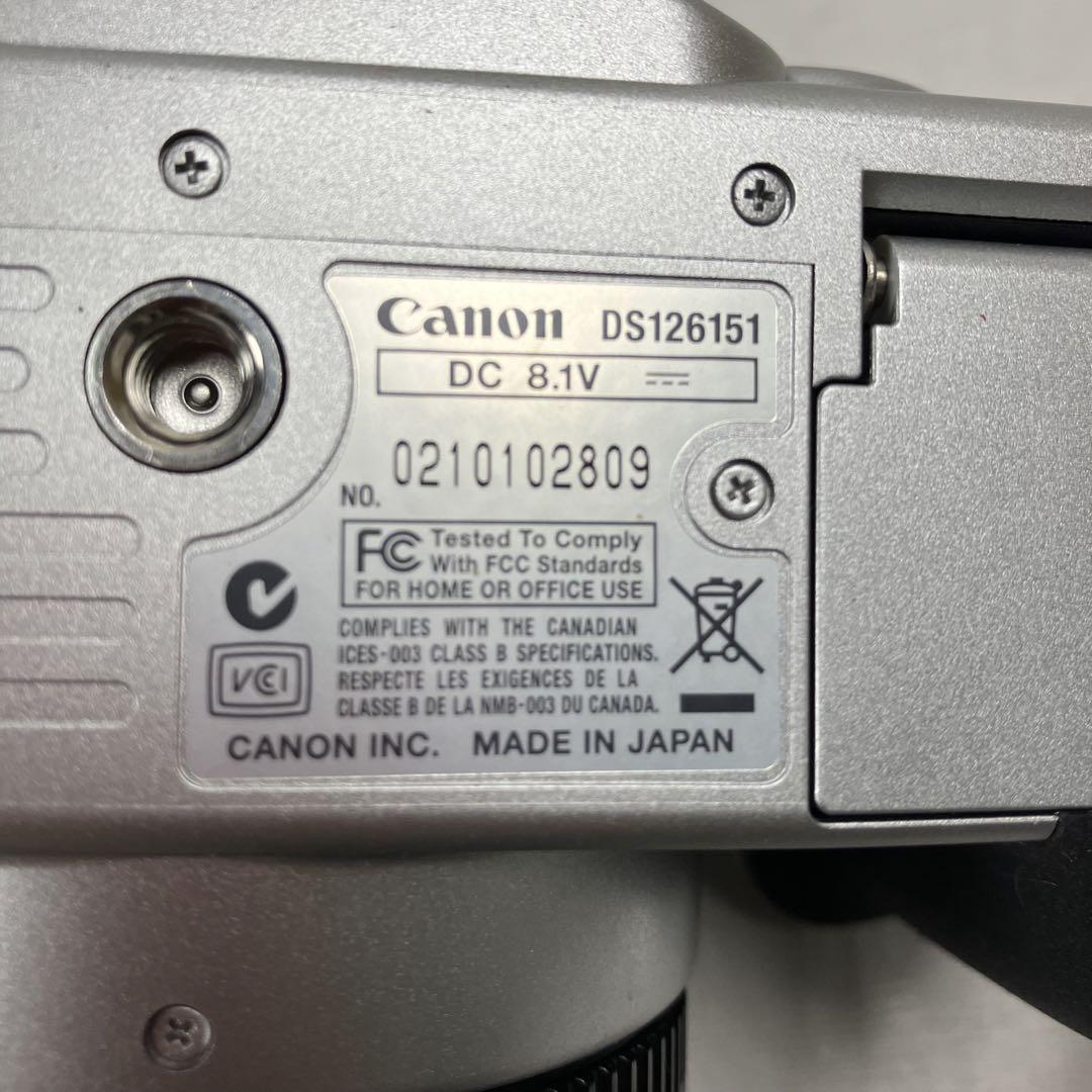 ♢ Canon kiss DigitalX レンズキット 充電器・バック付