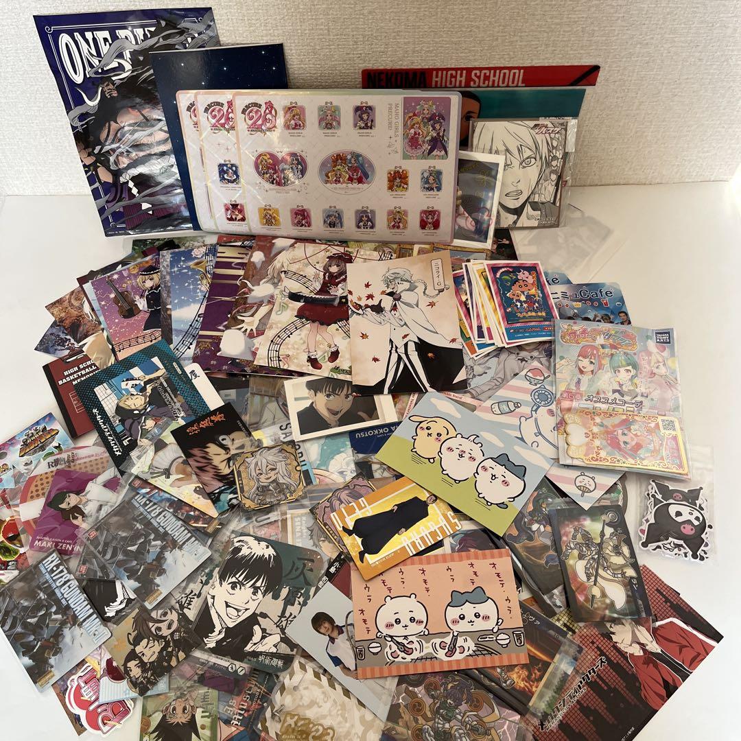 【まとめ売りセット】アニメグッズ シール カード ポストカード 漫画 アニメ ポストカード シール まとめ売り - メルカリ