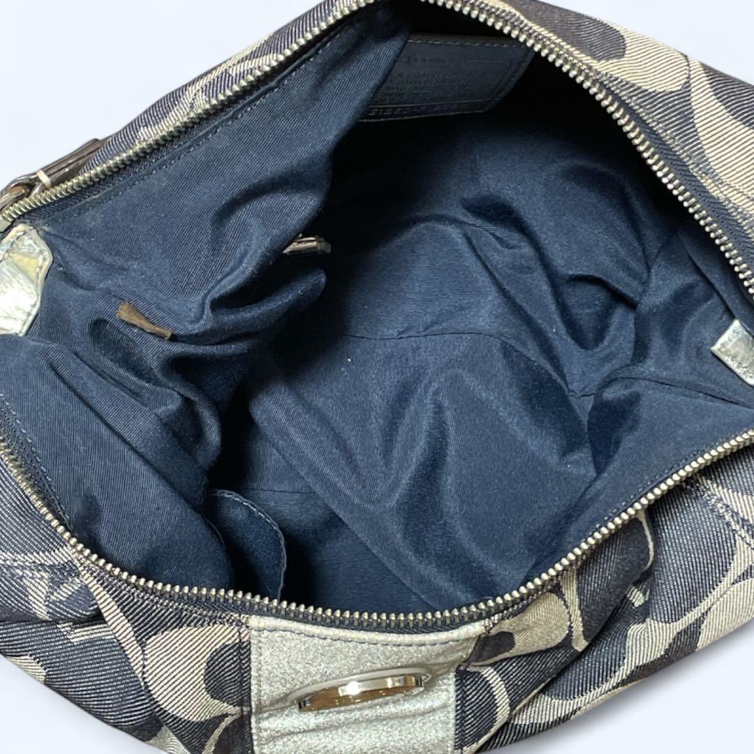Coach Signature Shoulder Bag コーチ　デニム