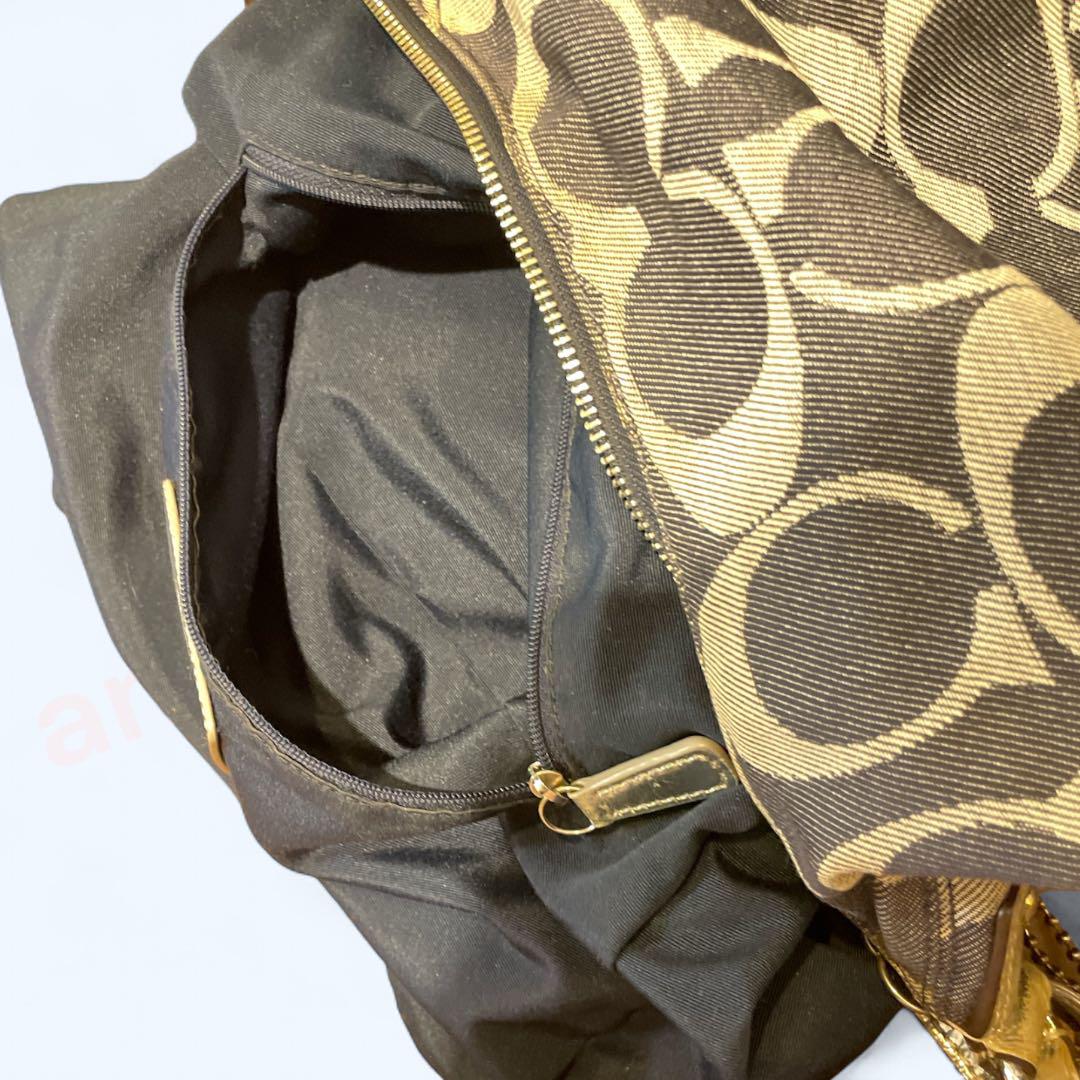 Coach Signature Shoulder Bag コーチ　デニム