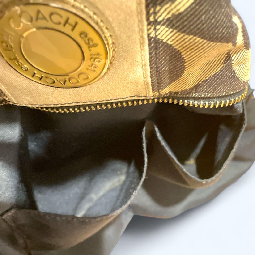Coach Signature Shoulder Bag コーチ　デニム