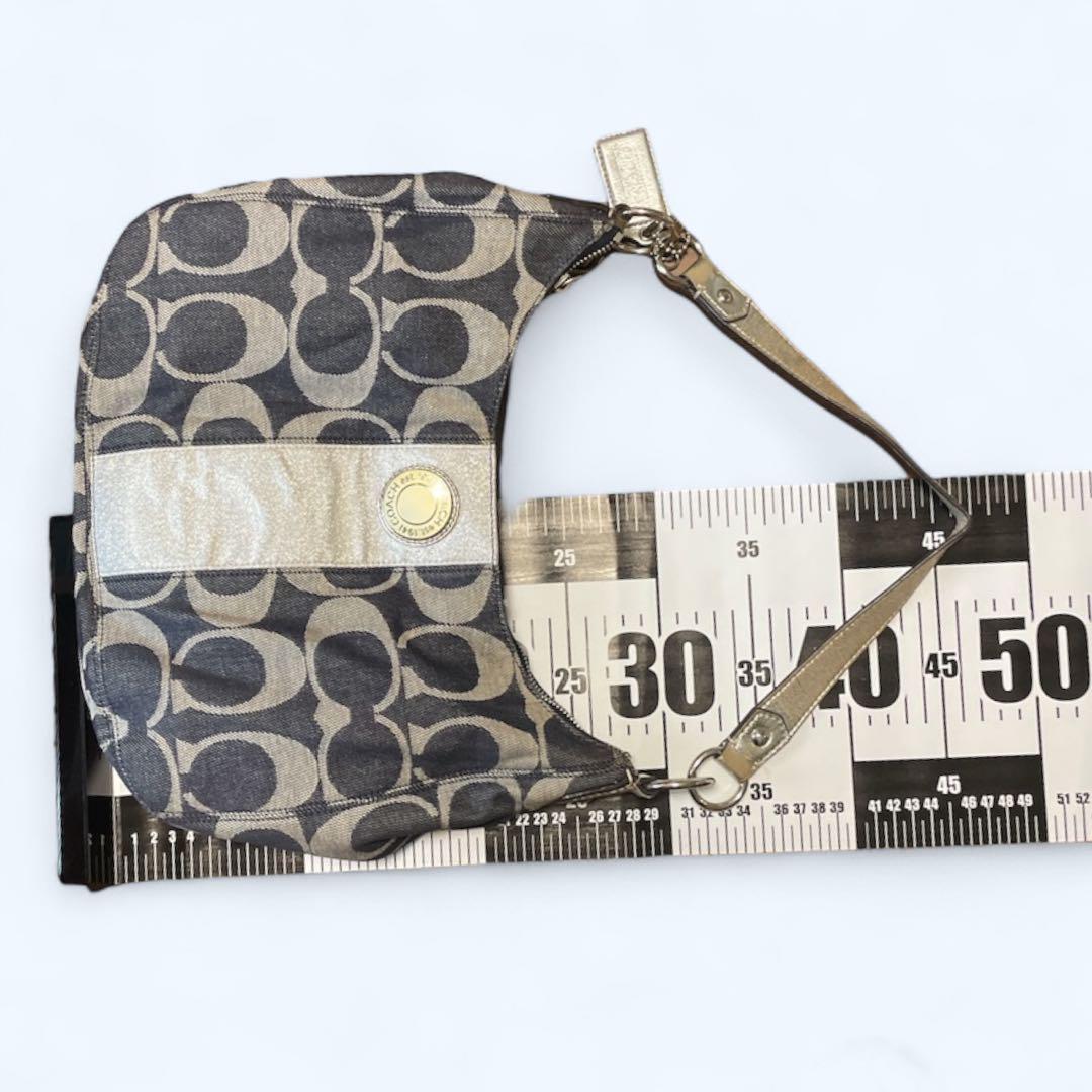Coach Signature Shoulder Bag コーチ　デニム