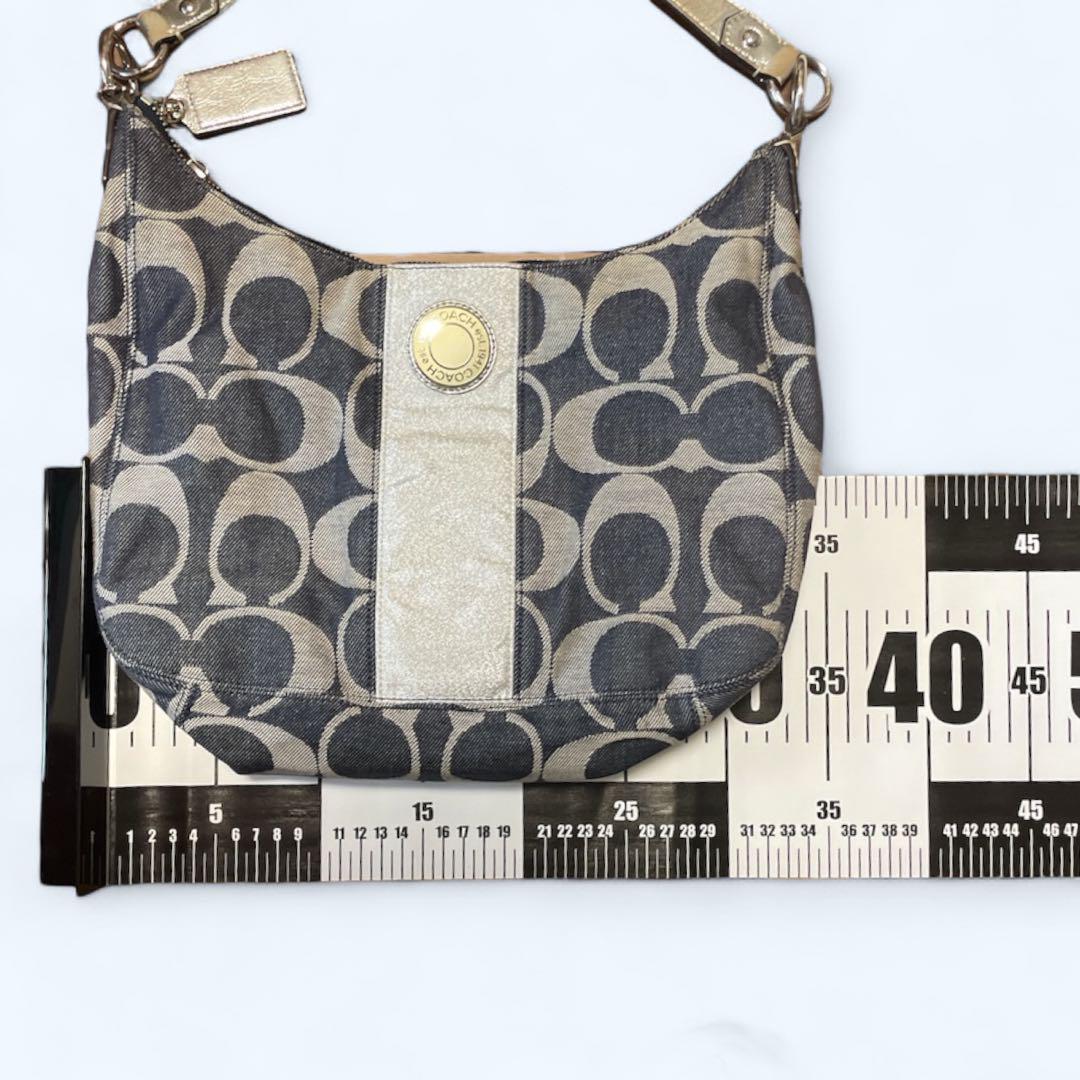 Coach Signature Shoulder Bag コーチ　デニム