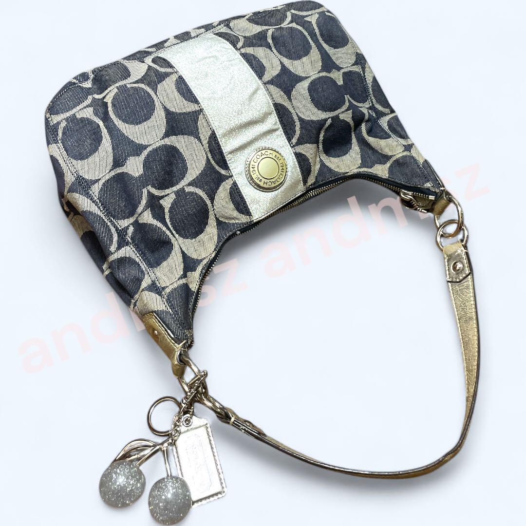 Coach Signature Shoulder Bag コーチ　デニム