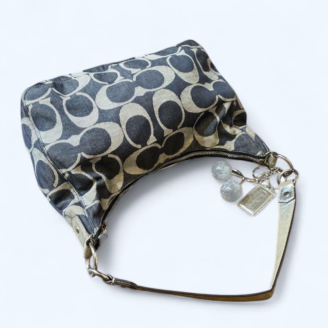 Coach Signature Shoulder Bag コーチ　デニム