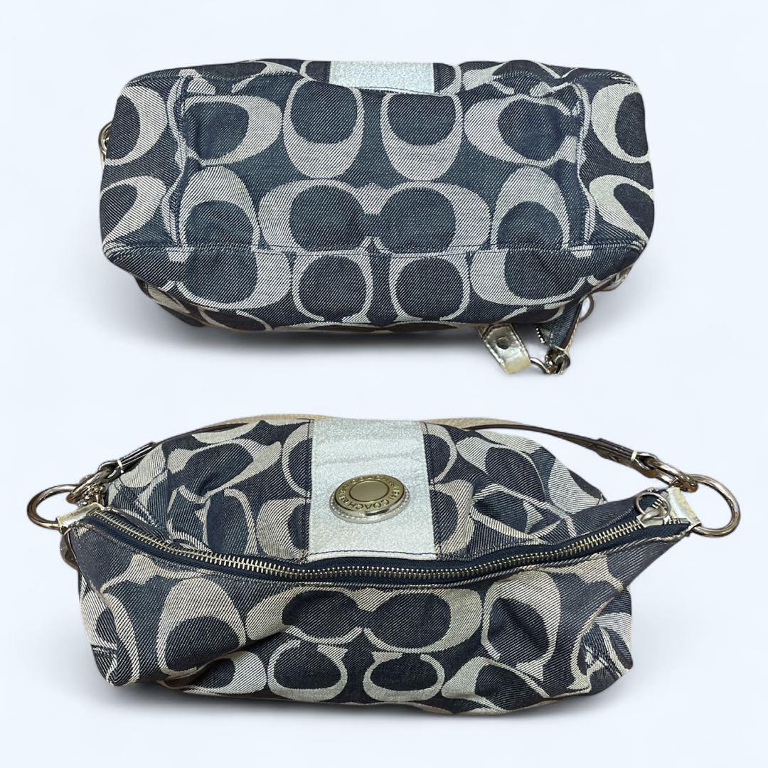 Coach Signature Shoulder Bag コーチ　デニム