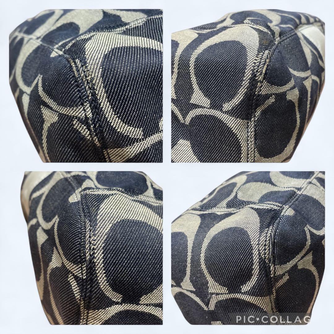 Coach Signature Shoulder Bag コーチ　デニム