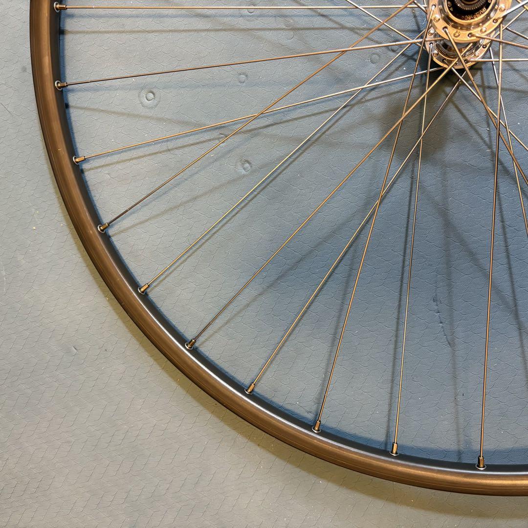 中古美品：Mavic OPEN4 CD, DURA ACE, フロントホイール