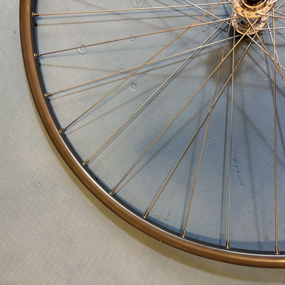 中古美品：Mavic OPEN4 CD, DURA ACE, フロントホイール