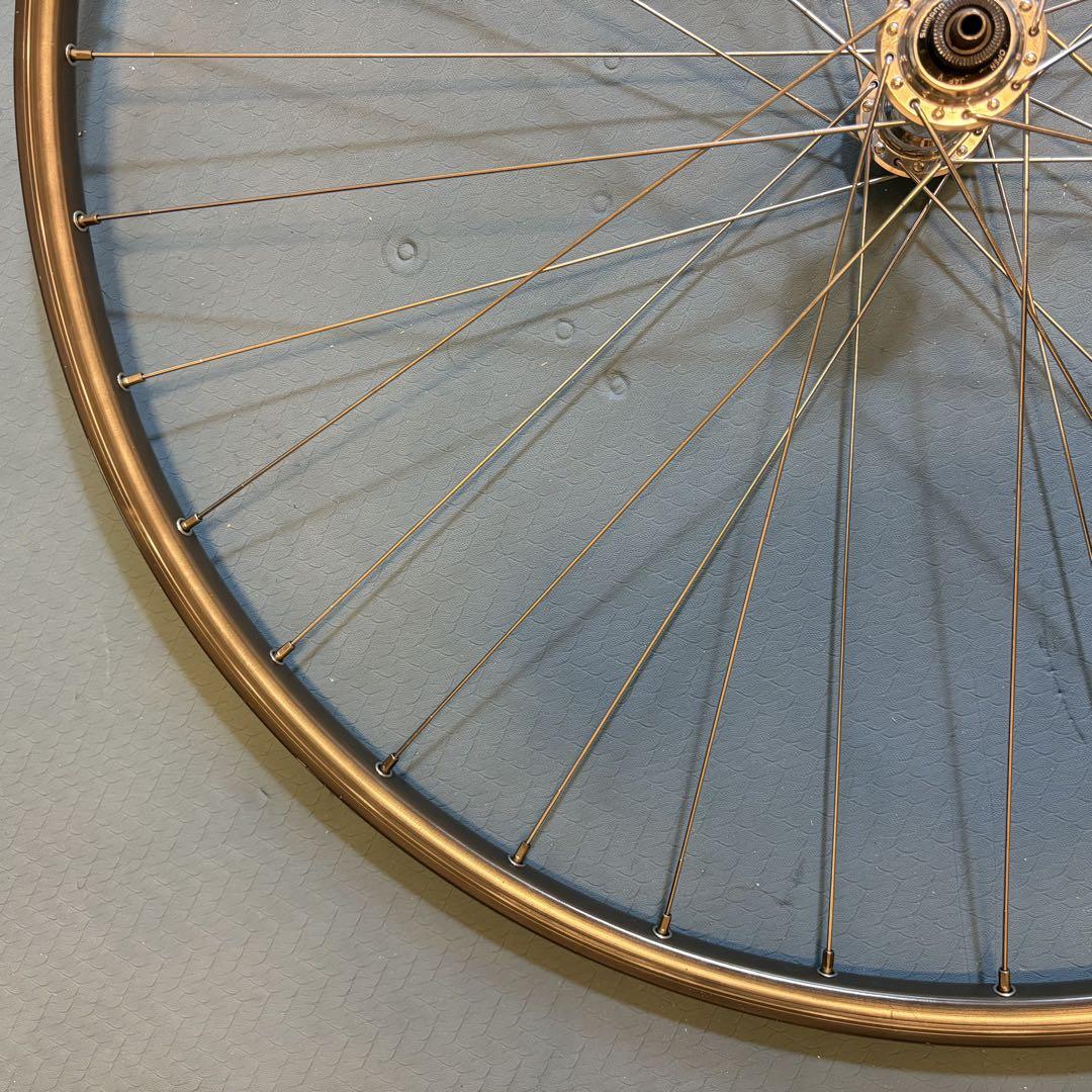 中古美品：Mavic OPEN4 CD, DURA ACE, フロントホイール