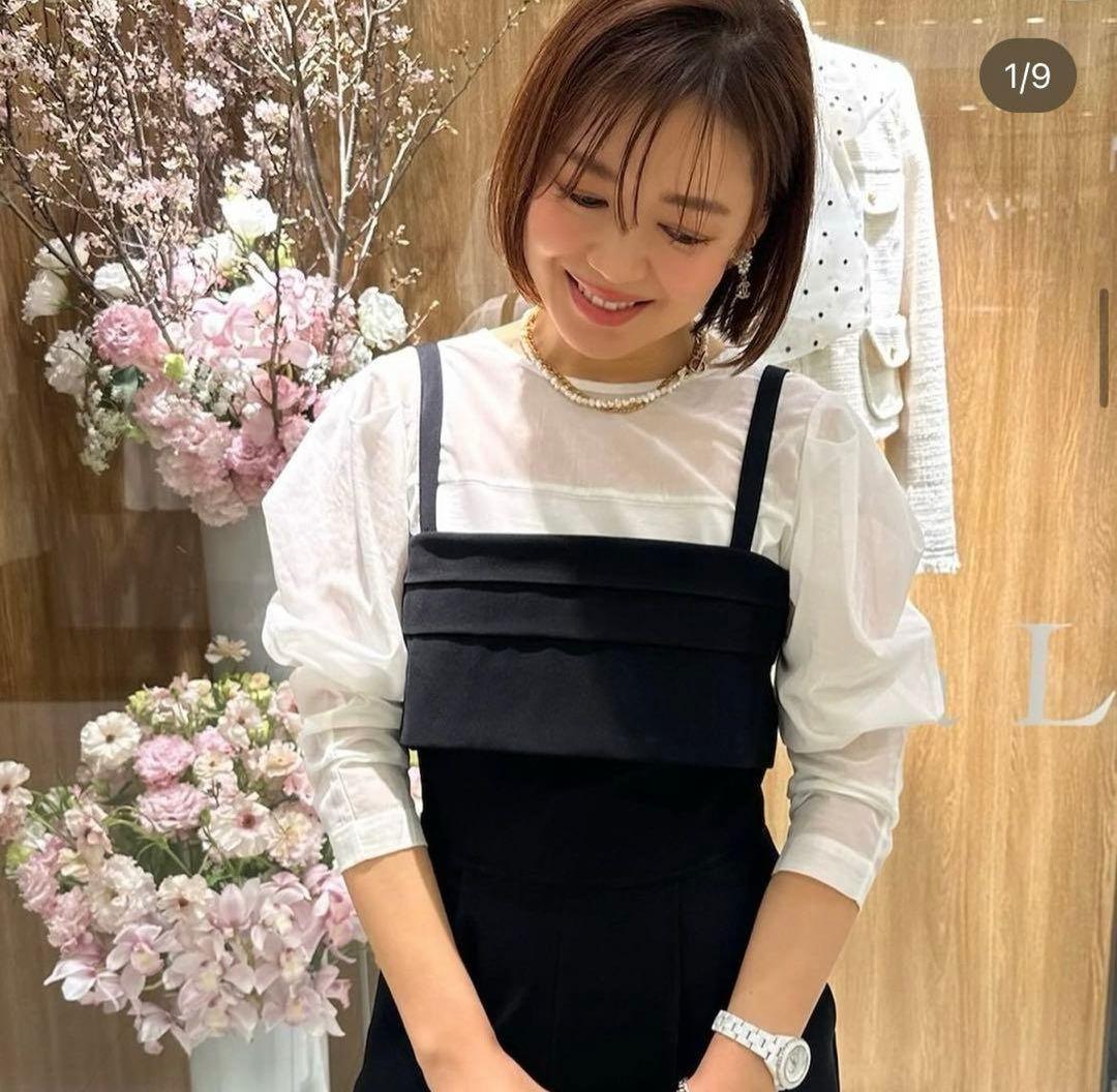 シフォンカットソー イデアルーチェFREE SIZE