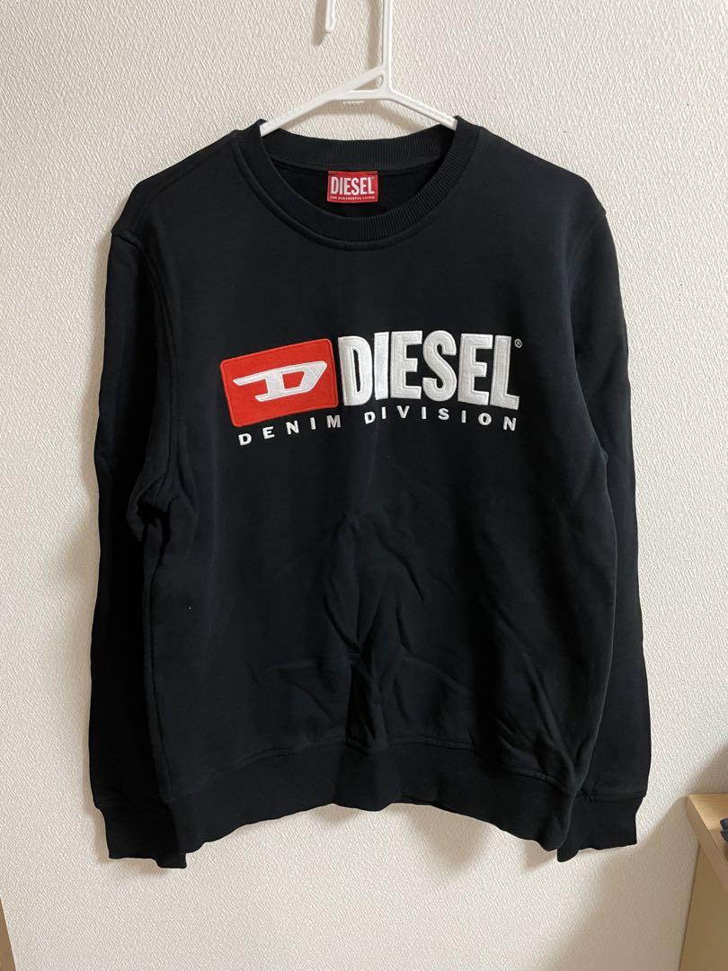 DIESEL デニムディビジョン スウェット ブラック