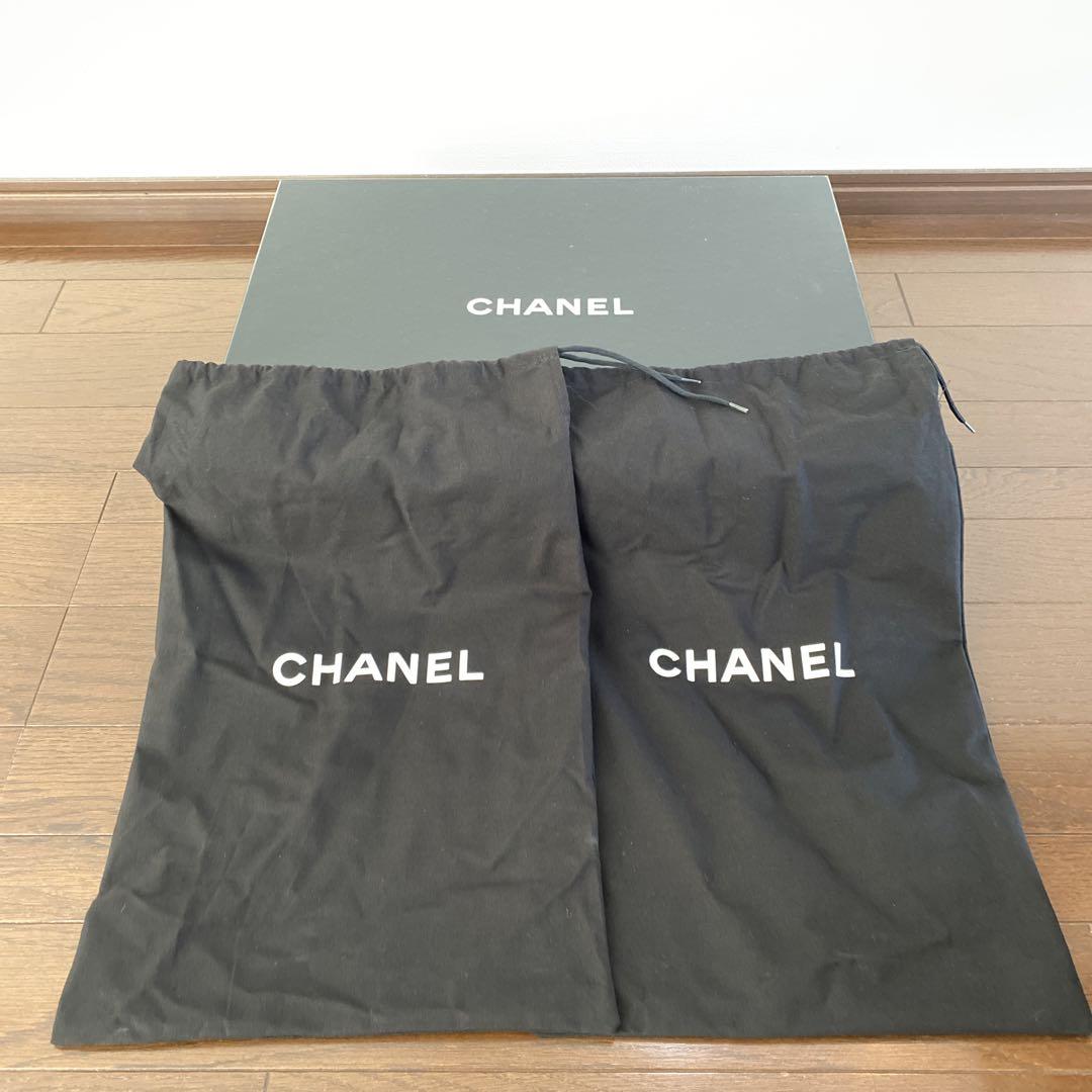 シャネル　レインブーツ　38 CHANEL 長靴