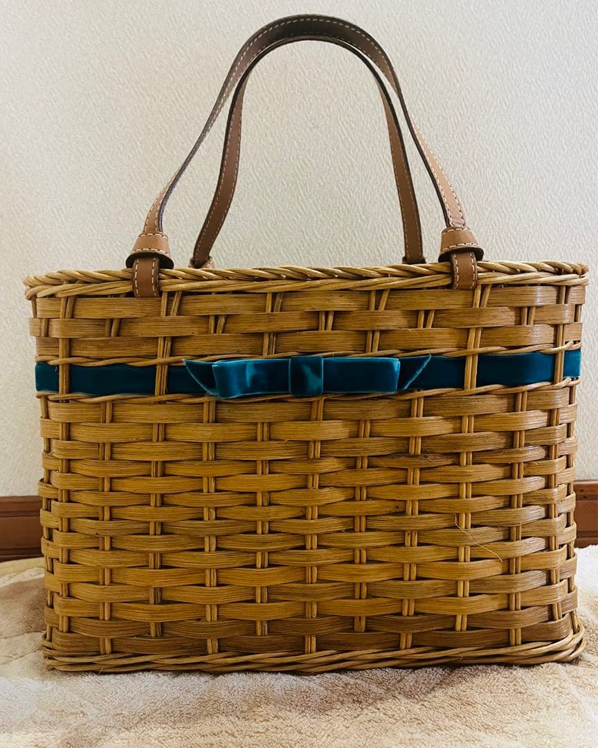 kate spade new york かごバッグ ハンドバッグ リボン 【 新品 】 2448