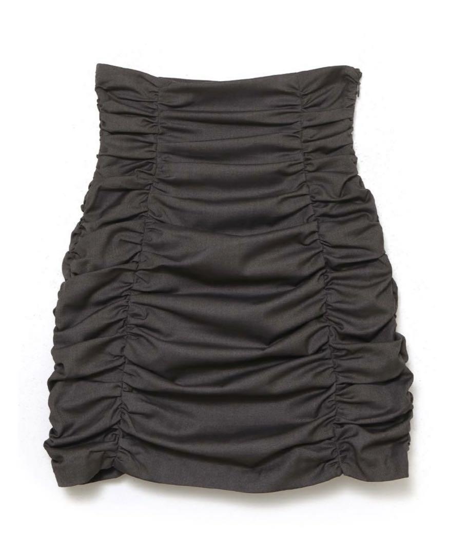 S メルトザレディ plump high waist mini skirt 新品-