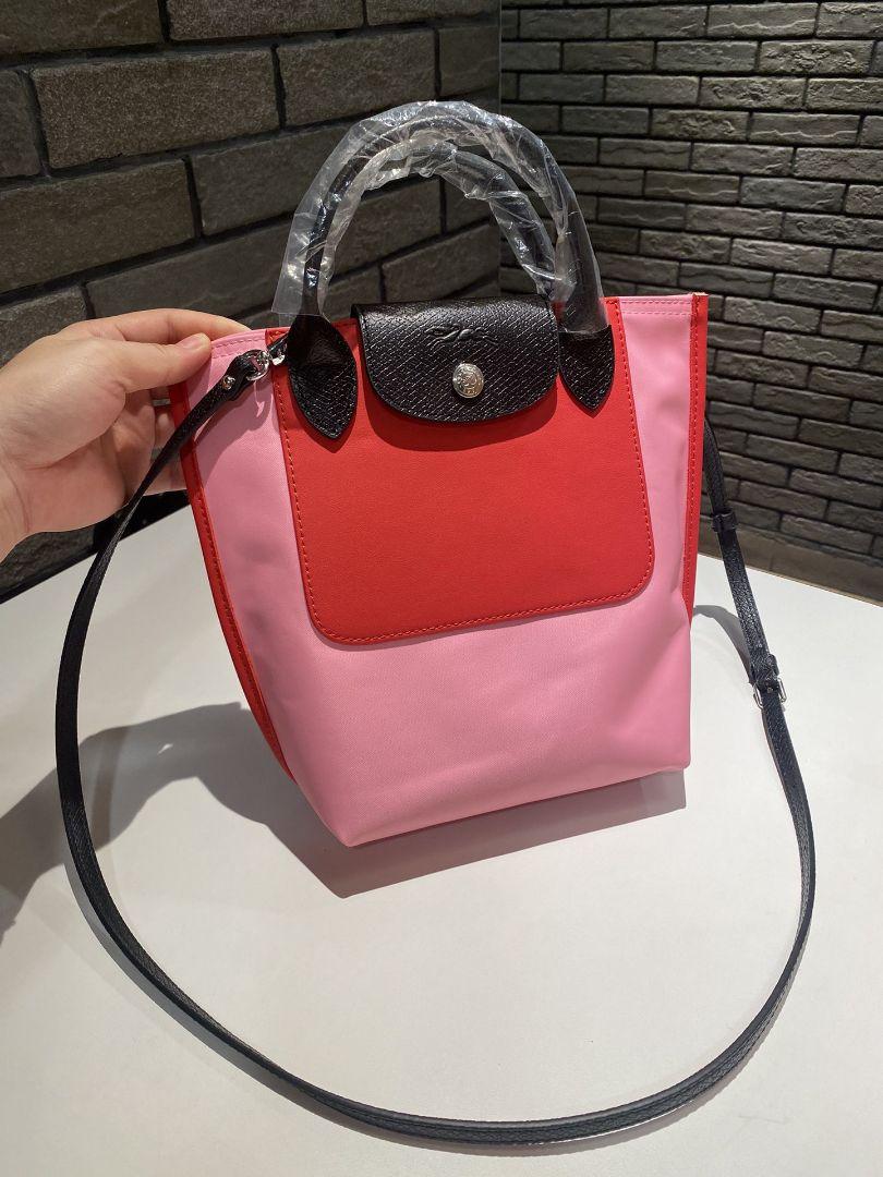 Longchampロンシャン リプレイ ハンドバッグ ショルダーバッグ ピンク