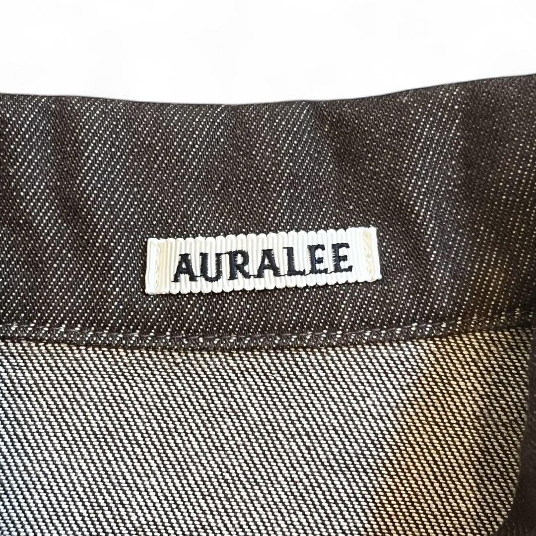 AURALEE HARD TWIST DENIM BLOUZON デニムブルゾン