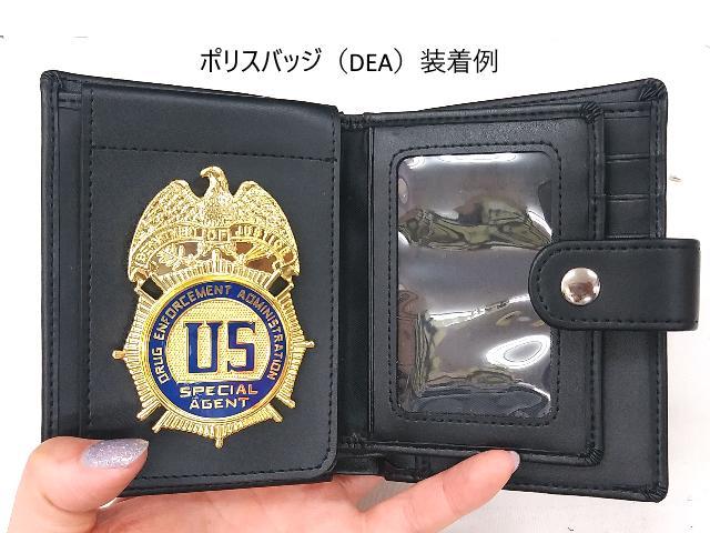 バッジサイ ポリスバッジ USポリスウォレット アメリカンポリス NwYpv-m34964053141 DEA アメリカ麻薬取締局 バッジ