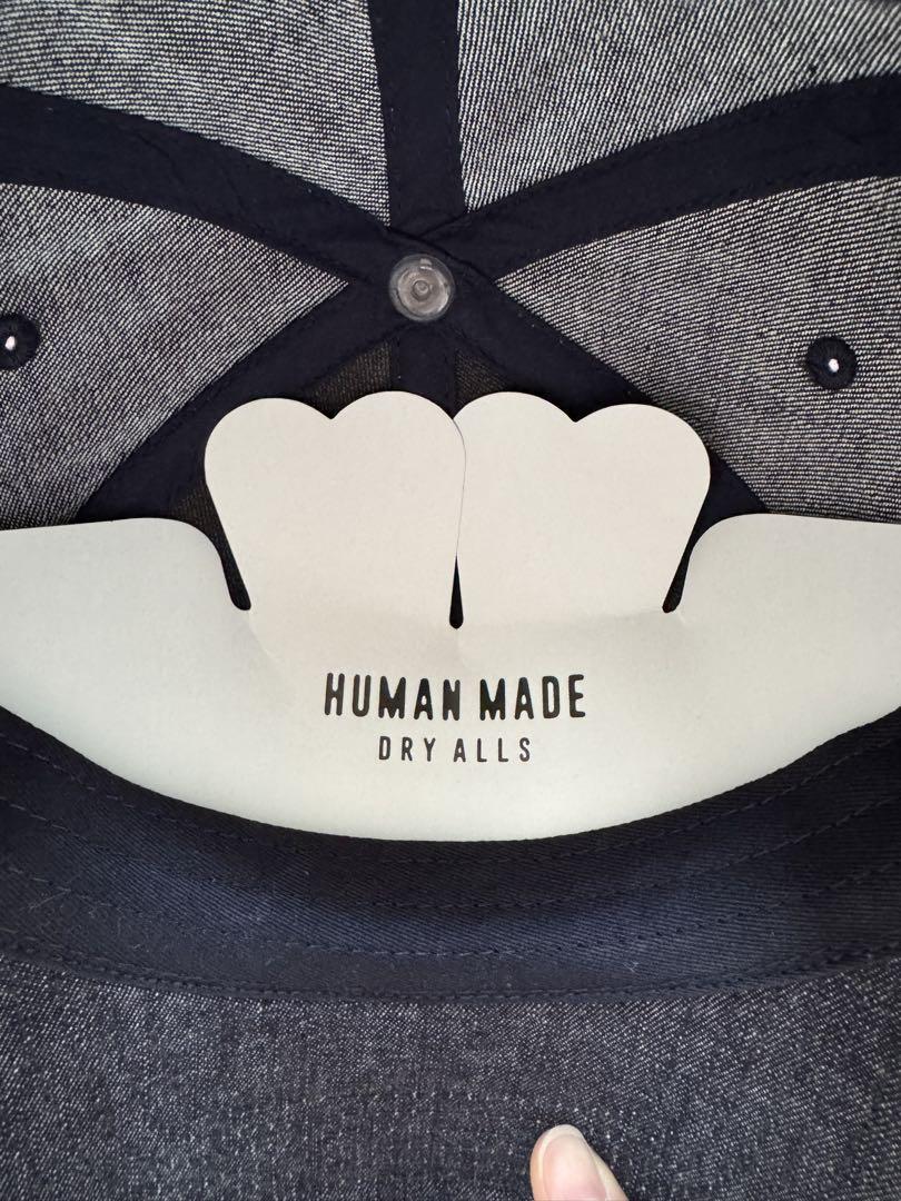 帽子 HUMAN MADE 6Panel Denim Cap \"Indigo\"