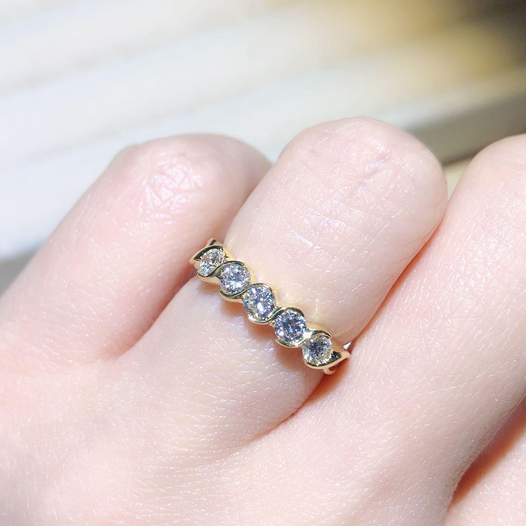 クラシック TIFFANY&Coハーフエタリティダイヤモンドリング 5ピース アクセサリー