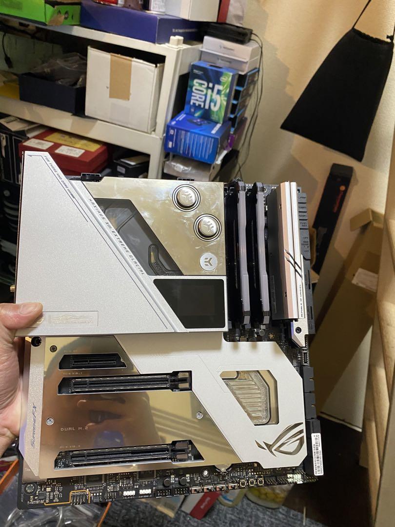 限定セール -SALE EKWB Z590 10700kf i7 CPU + Glacial マザーボード