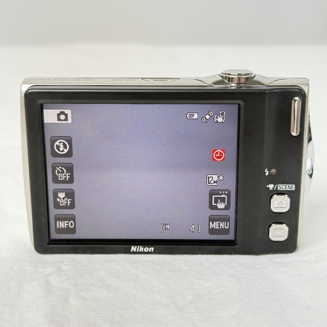 【H233-60-1】Nikon デジタルカメラ COOLPIX S4000