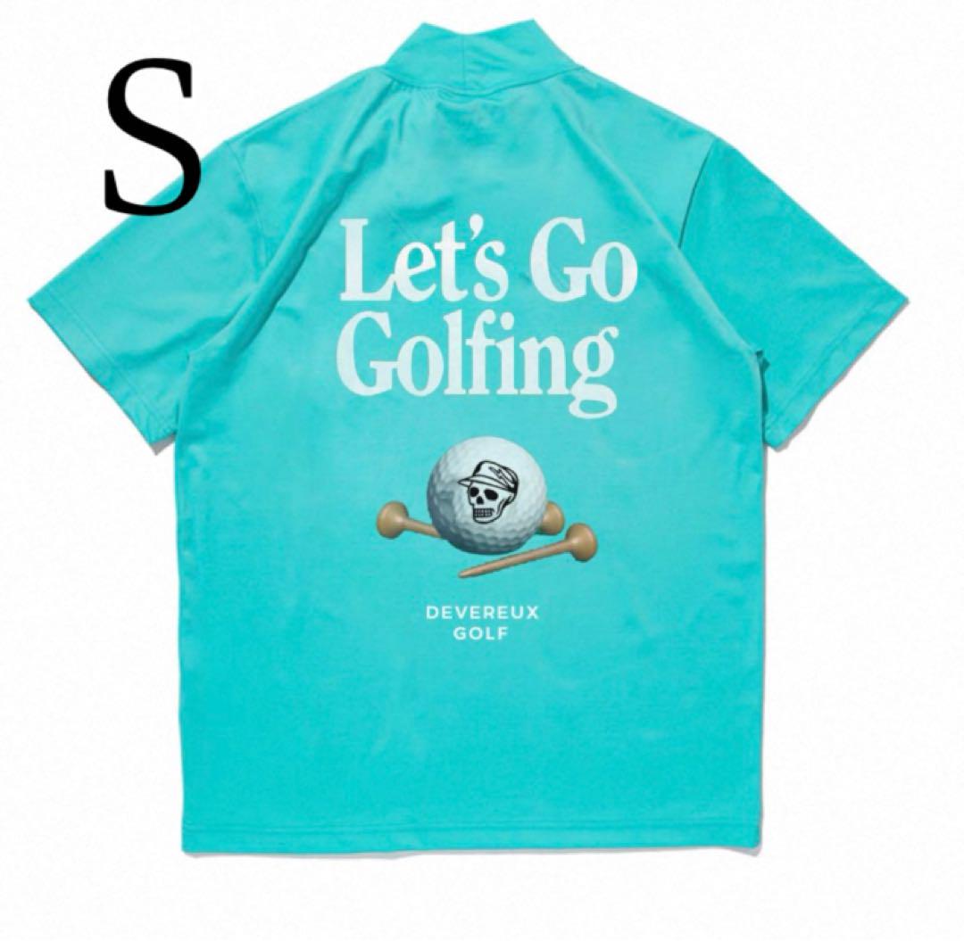 DEVEREUX GOLF Sサイズ モックネック オーバーサイズTシャツ