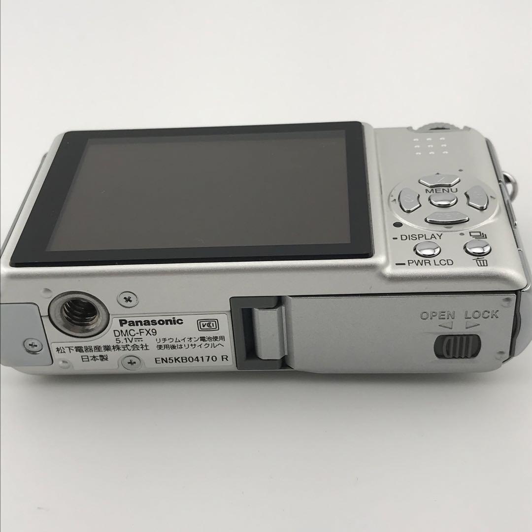 良品⭕️【動作確認済】パナソニック LUMIX DMC-FX9 シルバー