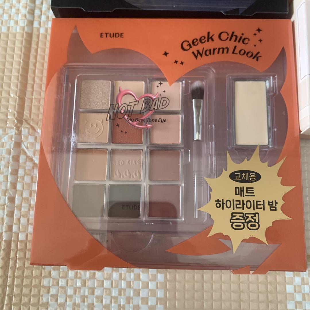ETUDE Geek Chic 4点セット
