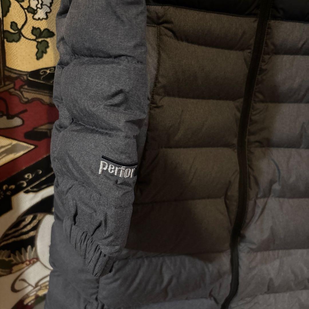 【美品】 MILLET ミレー ロングダウン レディースM グレー