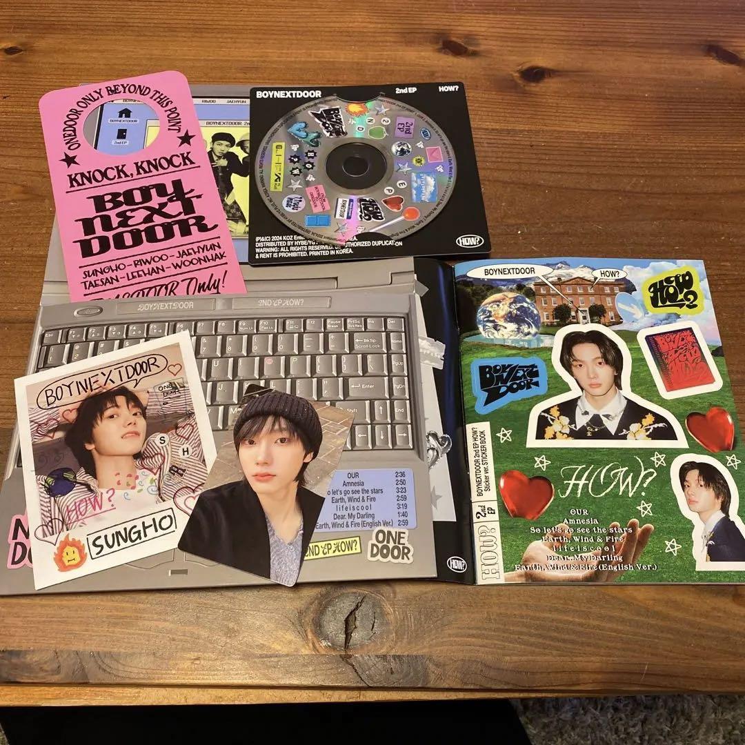 BOYNEXTDOOR sticker version ソンホ ステッカー - メルカリ