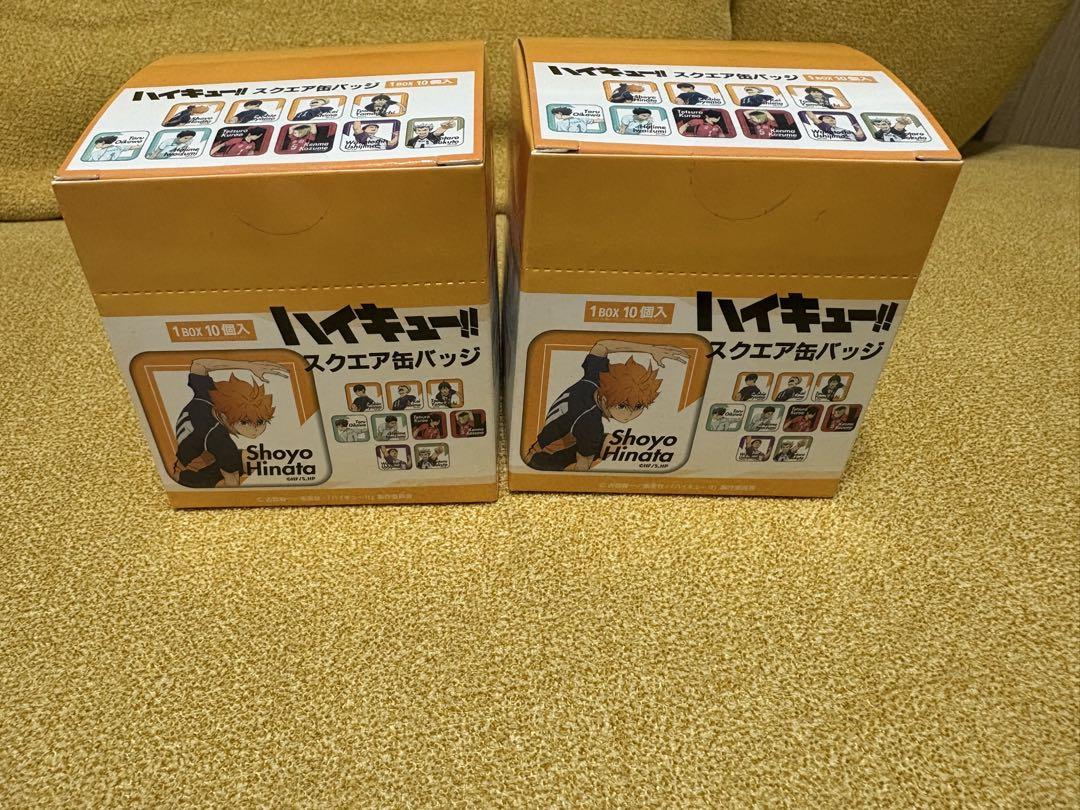【10箱分】ハイキュー！！ランダムスクエア缶バッジBOX 全10種コンプリート版 楽天市場】ハイキュー!! 公認 ランダム スクエア 缶バッジ 10種