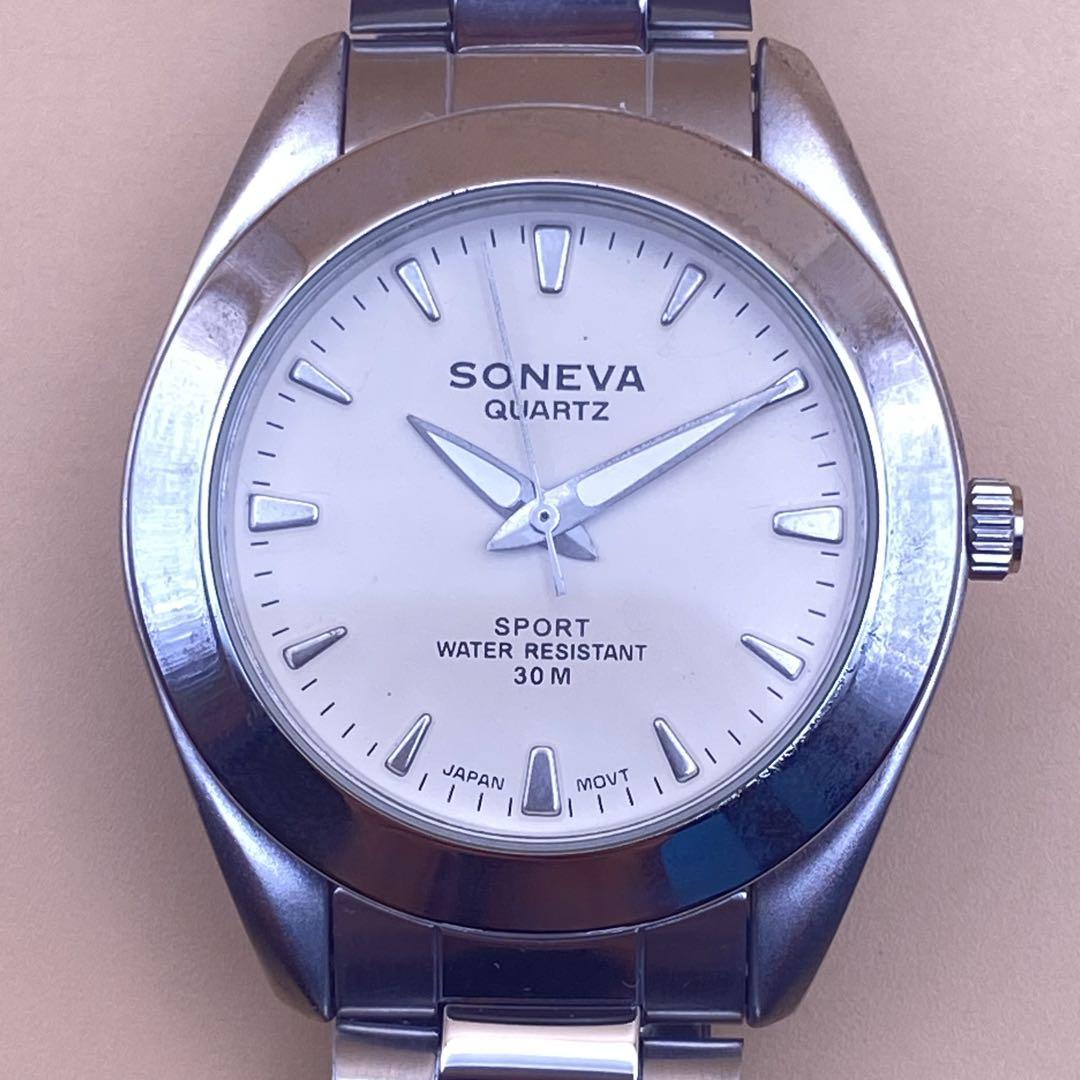 SONEVA ソネヴァ メンズ 腕時計 クオーツ式 人気 希少