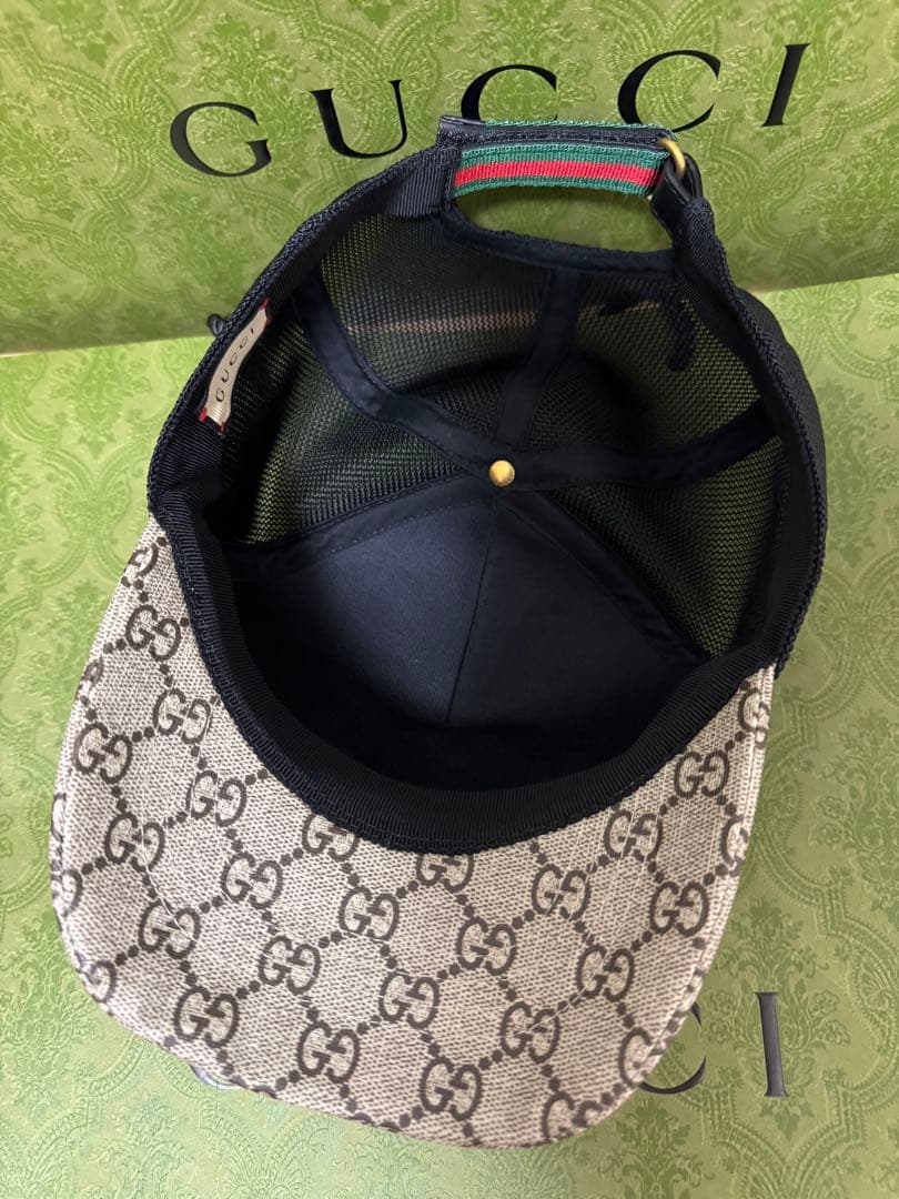 (最終価額) GUCCI トラ　キャップ