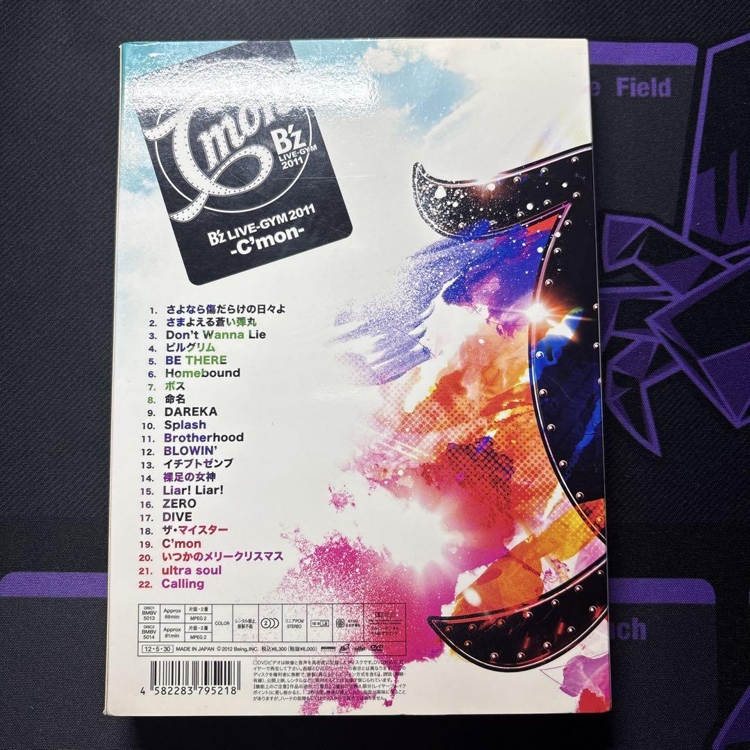 Discキズ有】B'z LIVE-GYM 2011 C'mon DVD2枚組 - メルカリ